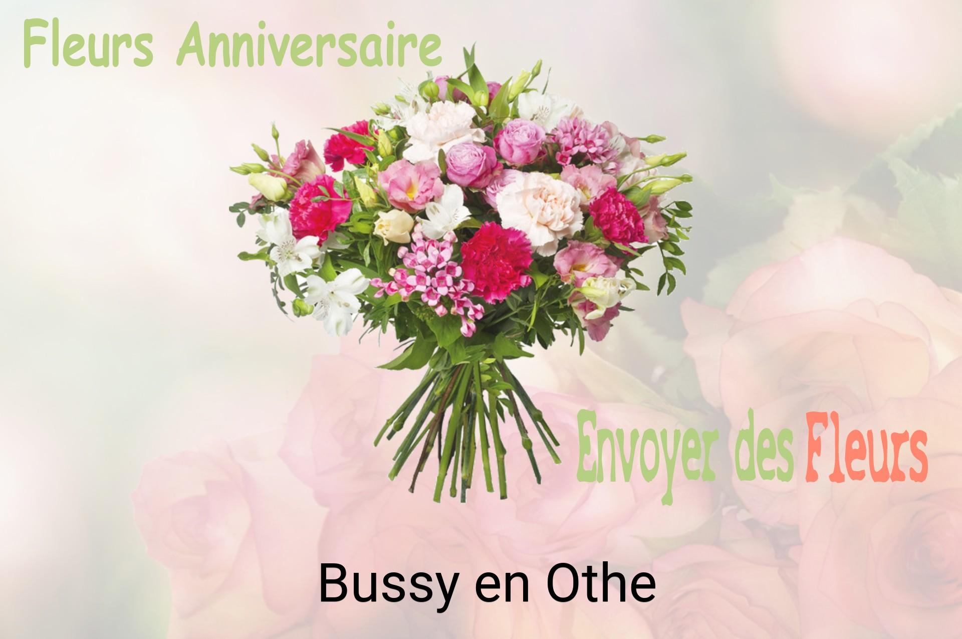 Bouquet de fleurs d’anniversaire livré à Bussy-en-Othe